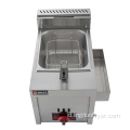 FRYER DEEP GAS SINGLE STILEK KOMERSIAL 6L untuk kentang goreng Prancis